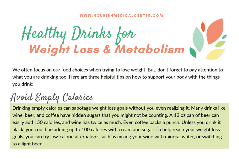 Healthy Drinks for Weight Loss & Metabolism
