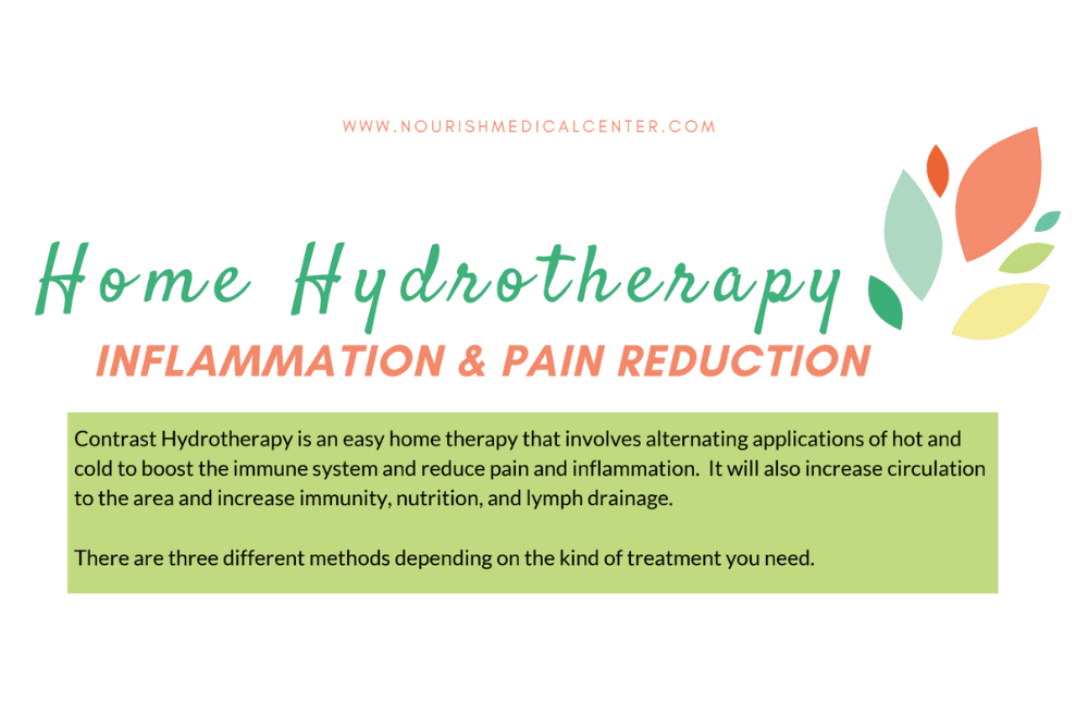 Home Hydrotherapy for Inflammation & Pain Reduction