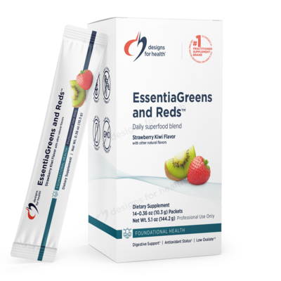 EssentiaGreens and Reds™ (Strawberry Kiwi) by Designs for Health